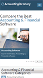 Mobile Screenshot of accountingdir.com